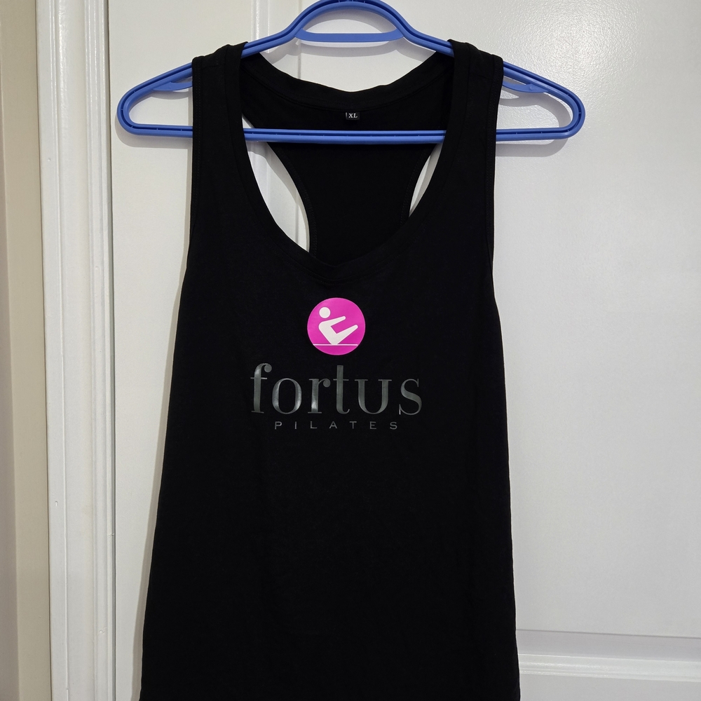 New Racerback Black Tank Top